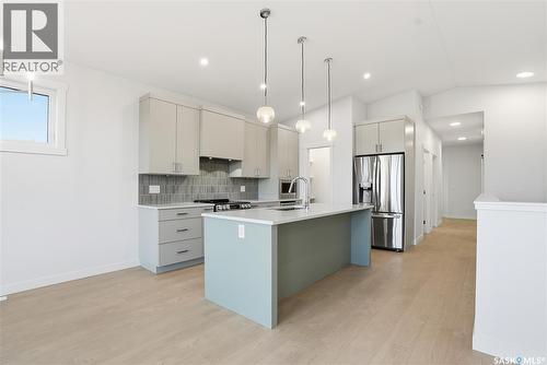 151 Nazarali Way, Saskatoon, SK - Indoor Photo Showing Kitchen With Upgraded Kitchen