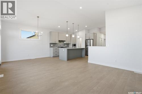 151 Nazarali Way, Saskatoon, SK - Indoor Photo Showing Kitchen With Upgraded Kitchen