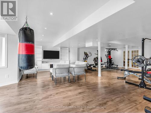 96 Mount Crescent, Essa, ON - Indoor Photo Showing Gym Room