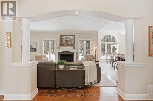 6 Lloyd Cook Drive E, Springwater, ON - Indoor Photo Showing Other Room With Fireplace
