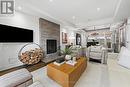 91 Shaughnessy Crescent, Ottawa, ON  - Indoor Photo Showing Living Room With Fireplace 