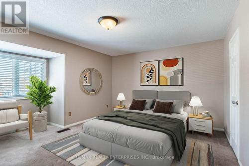 This is Virtually Staged for visual effect - 3016 Rymal Road, Mississauga, ON - Indoor Photo Showing Bedroom