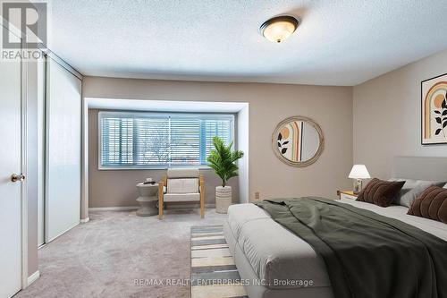 This is Virtually Staged for visual effect - 3016 Rymal Road, Mississauga, ON - Indoor Photo Showing Bedroom