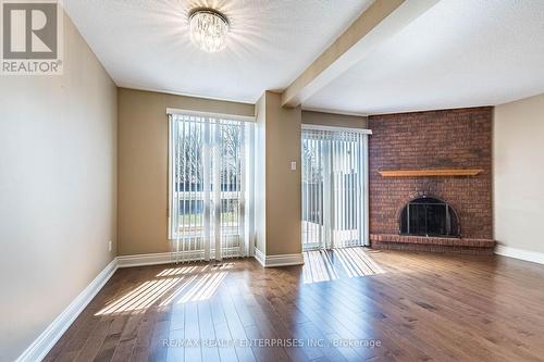 South Facing yard - 3016 Rymal Road, Mississauga, ON - Indoor With Fireplace