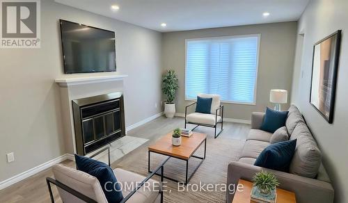 1320 Notting Hill Avenue, Ottawa, ON - Indoor Photo Showing Living Room With Fireplace