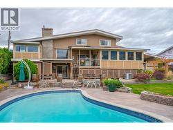 Back view of home - 