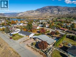 Aerial view to lake - 
