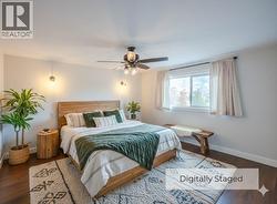Primary Bedroom digitally staged - 