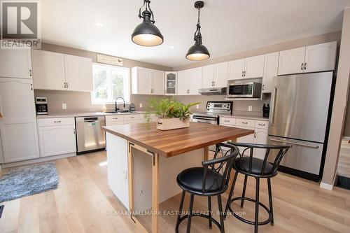 1079 Rock Road, Douro-Dummer, ON - Indoor Photo Showing Kitchen With Double Sink
