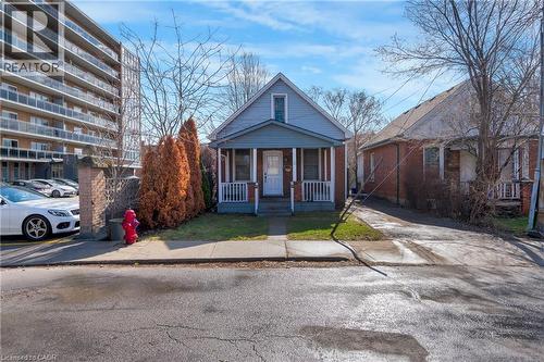 View of front of property with covered porch - 6 Ben Lomond Place, Hamilton, ON - Outdoor