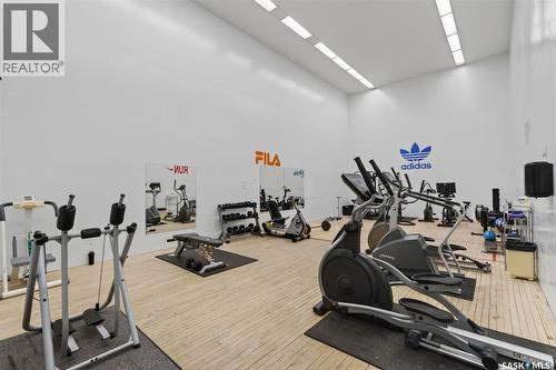 105H 1121 Mckercher Drive, Saskatoon, SK - Indoor Photo Showing Gym Room