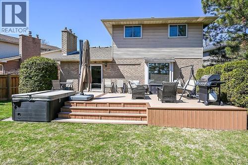621 Tomahawk Crescent, Ancaster, ON - Outdoor With Deck Patio Veranda With Exterior