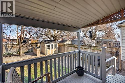 86 Barons Avenue N, Hamilton, ON - Outdoor With Deck Patio Veranda