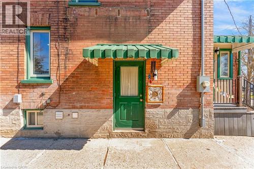 Entrance to property featuring brick siding - 24 Onward Avenue, Kitchener, ON - Outdoor
