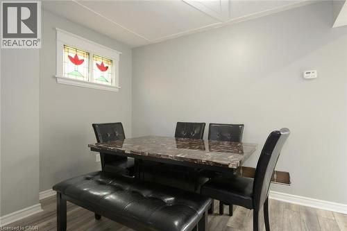 166 Fairfield Avenue, Hamilton, ON - Indoor Photo Showing Dining Room