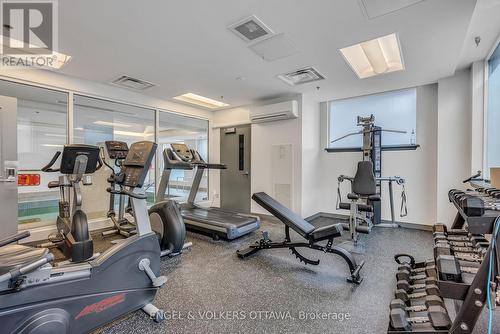 811 - 238 Besserer Street, Ottawa, ON - Indoor Photo Showing Gym Room