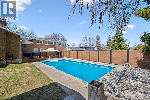 316 Dale Crescent, Waterloo, ON - Outdoor With In Ground Pool