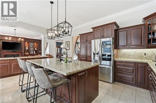 240 Cloverleaf Drive, Ancaster, ON - Indoor Photo Showing Kitchen With Stainless Steel Kitchen With Upgraded Kitchen