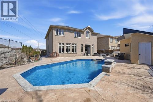 240 Cloverleaf Drive, Ancaster, ON - Outdoor With In Ground Pool