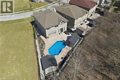 240 Cloverleaf Drive, Ancaster, ON - Outdoor With In Ground Pool With View