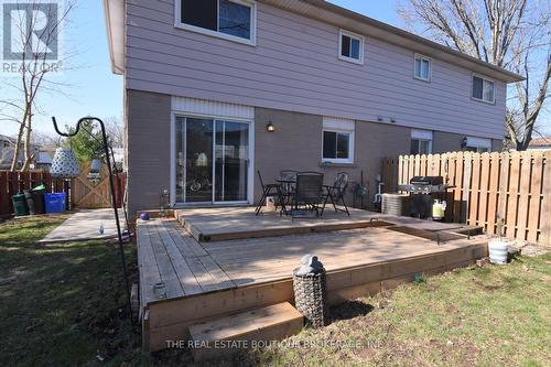 Nice deck featuring dining area - 1345 Colonsay Drive, Burlington, ON - Outdoor With Deck Patio Veranda With Exterior