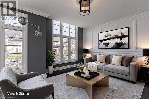 3200 Cotter Road, Burlington, ON - Indoor Photo Showing Living Room