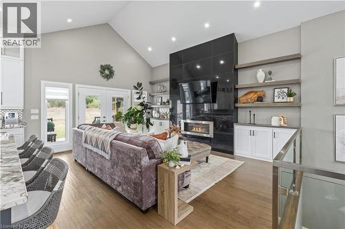 9677 Tenth Sideroad, Erin, ON - Indoor Photo Showing Living Room With Fireplace