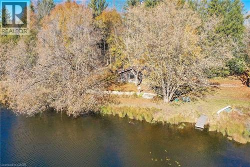 Aerial view of property and surrounding area featuring a large body of water - 6361 16Th Line, Minto, ON - Outdoor With Body Of Water With View