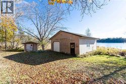 View of detached garage - 