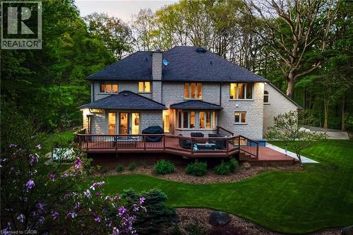 18 Elder Crescent, Ancaster, ON - Outdoor With Deck Patio Veranda