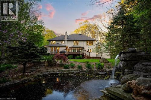 18 Elder Crescent, Ancaster, ON - Outdoor With Deck Patio Veranda
