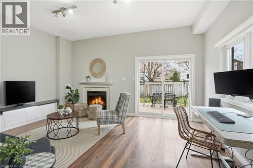 5137 Dryden Avenue, Burlington, ON - Indoor With Fireplace