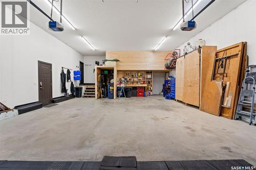 7 Pape Drive, Humboldt Lake, SK - Indoor Photo Showing Garage