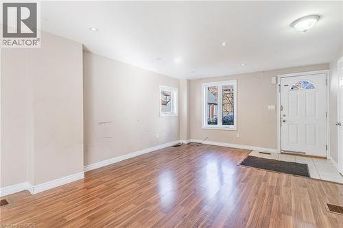 Entryway featuring light wood-type flooring and recessed lighting - 20 East 27Th Street, Hamilton, ON - Indoor Photo Showing Other Room