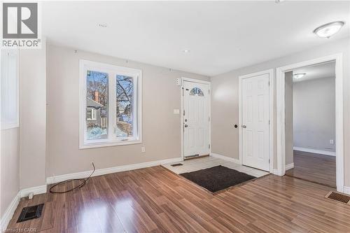 Entrance foyer featuring light wood-type flooring and recessed lighting - 20 East 27Th Street, Hamilton, ON - Indoor Photo Showing Other Room