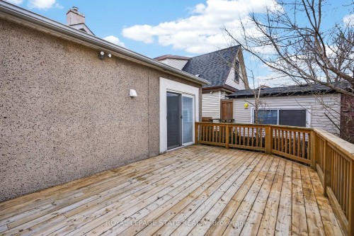 663 Tate Avenue, Hamilton, ON - Outdoor With Deck Patio Veranda With Exterior