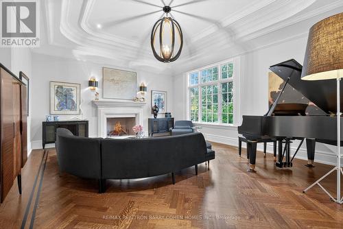 76 Arjay Crescent, Toronto, ON - Indoor With Fireplace