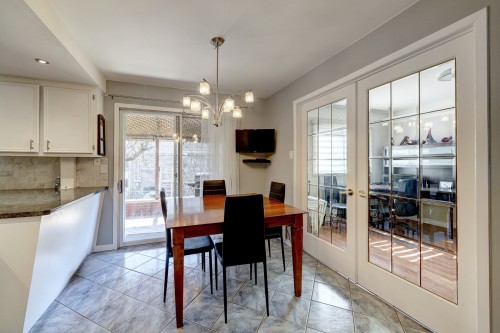 Coin-repas - 2525  - 2535 Av. D'Athènes, Brossard, QC - Indoor Photo Showing Dining Room