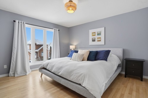 Chambre à coucher principale - 45 Rue De L'Orbite, Gatineau (Hull), QC - Indoor Photo Showing Bedroom