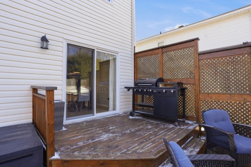 Terrasse - 45 Rue De L'Orbite, Gatineau (Hull), QC - Outdoor With Deck Patio Veranda With Exterior