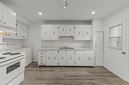 Cuisine - 1956 Rue De Villiers, Montréal (Le Sud-Ouest), QC - Indoor Photo Showing Kitchen With Double Sink