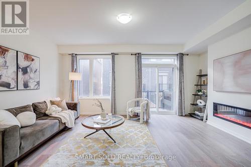 25 Origin Way, Vaughan, ON - Indoor Photo Showing Living Room With Fireplace