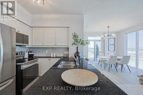 1101 - 58 Marine Parade Drive, Toronto, ON - Indoor Photo Showing Kitchen With Stainless Steel Kitchen With Double Sink With Upgraded Kitchen