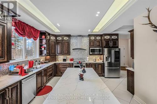 699 Ballycastle Crescent, Ottawa, ON - Indoor Photo Showing Kitchen With Double Sink With Upgraded Kitchen