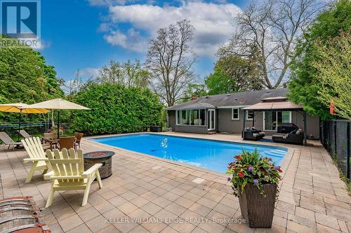 1589 Crediton Parkway, Mississauga, ON - Outdoor With In Ground Pool