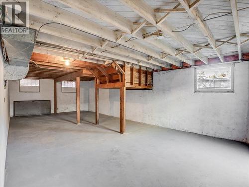 2172 Second Avenue, Trail, BC - Indoor Photo Showing Basement