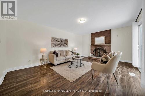 46 Chicopee Terrace, Kitchener, ON - Indoor Photo Showing Living Room With Fireplace