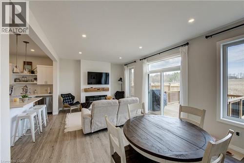 38 Canary Street, Tillsonburg, ON - Indoor With Fireplace