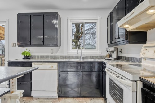 Cuisine - 855 Rue Beauchemin, Beloeil, QC - Indoor Photo Showing Kitchen With Double Sink