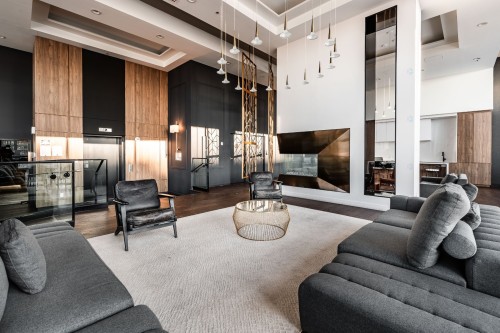 Salle communautaire - 905-5905 Boul. Du Quartier, Brossard, QC - Indoor Photo Showing Living Room